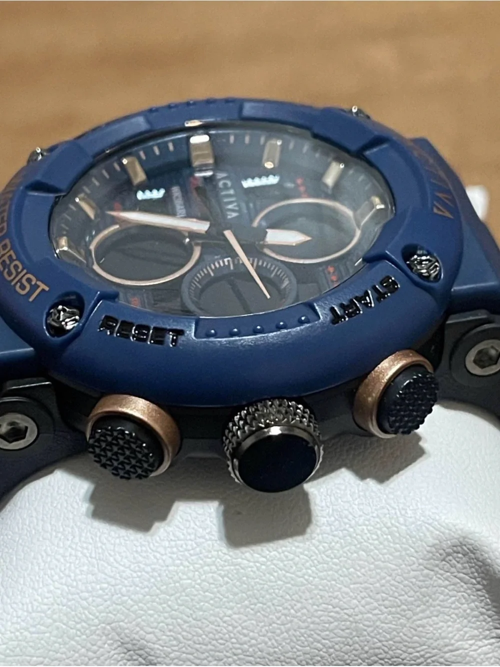 Activa X Invicta Digital Men's Watch - 52mm. Blue, new.